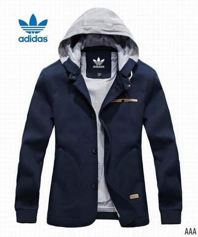 veste adidas noir et blanche femme